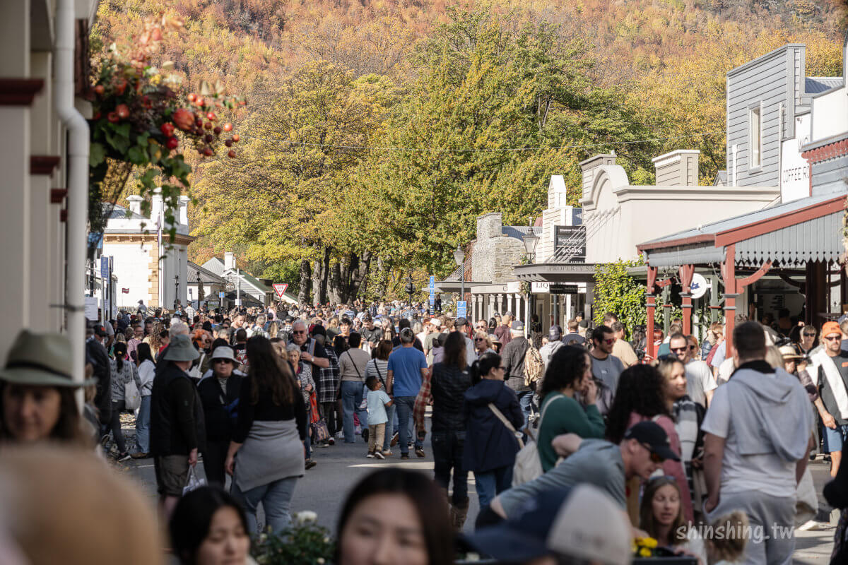 箭鎮秋天賞楓,Buckingham Street 金黃楓葉染滿整條街道