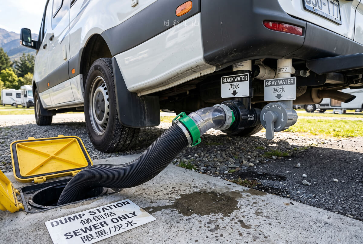 紐西蘭露營車廢水處理 Dump Station