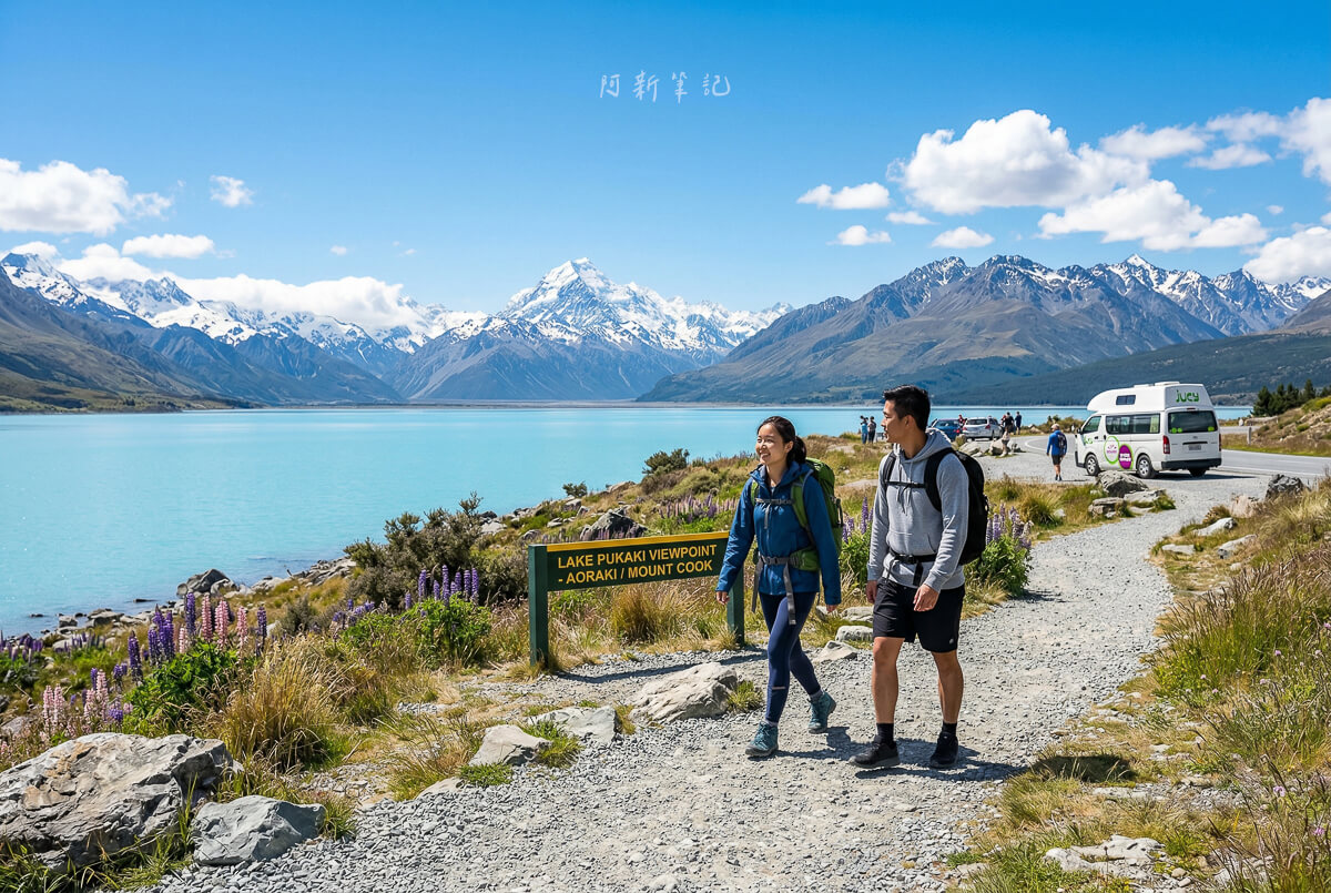 紐西蘭旅途中使用手機上網