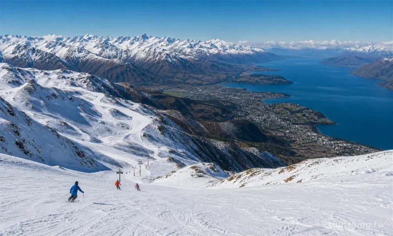 紐西蘭 Coronet Peak 峰 皇后鎮 瓦卡蒂普湖 滑雪場 社群分享圖