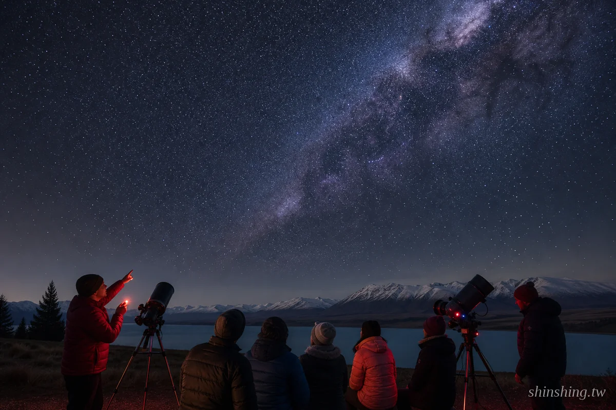 Dark Sky Project 蒂卡波觀星團使用天文望遠鏡