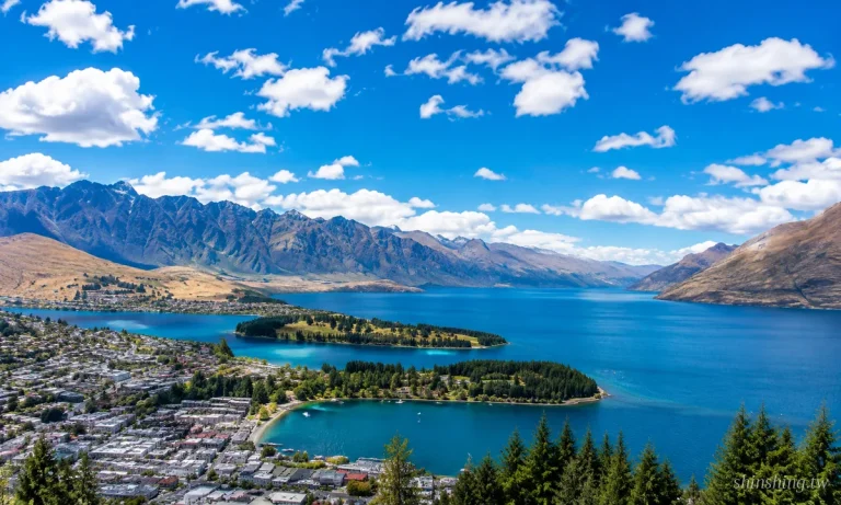 紐西蘭 皇后鎮 Skyline 纜車 空拍 Remarkables Kelvin Heights