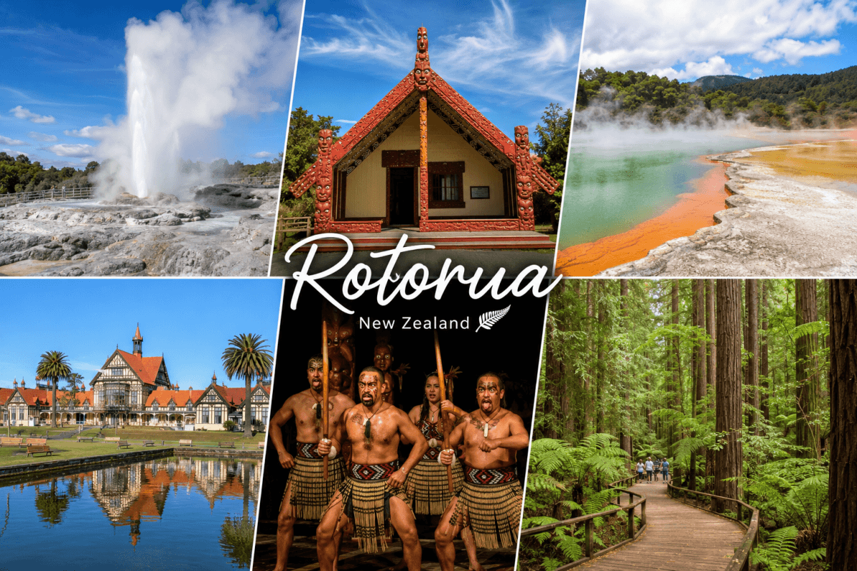 羅托魯瓦景點精選:Te Puia 間歇泉、Wai-O-Tapu、Polynesian Spa、毛利文化