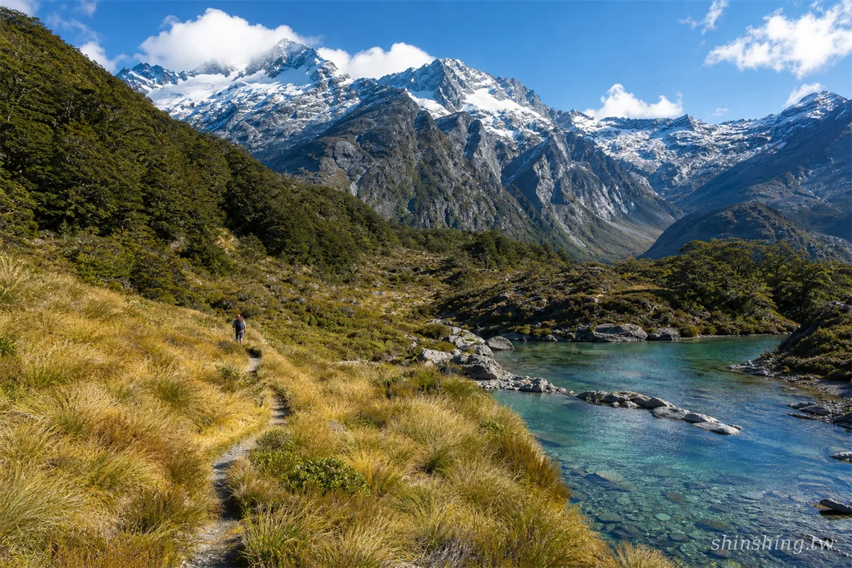 Routeburn Track 步道景色,南阿爾卑斯山巔縱走,紐西蘭 Great Walk 之一