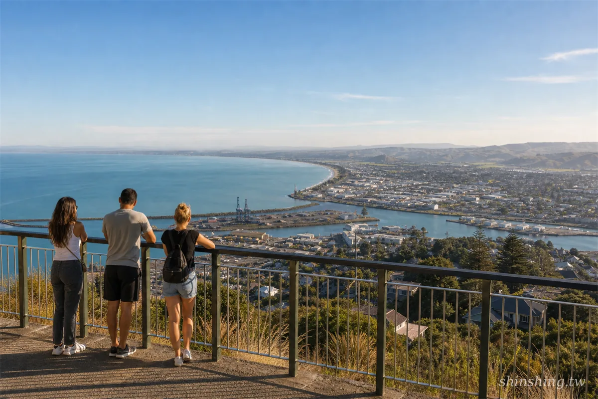 Bluff Hill Lookout 俯瞰霍克灣