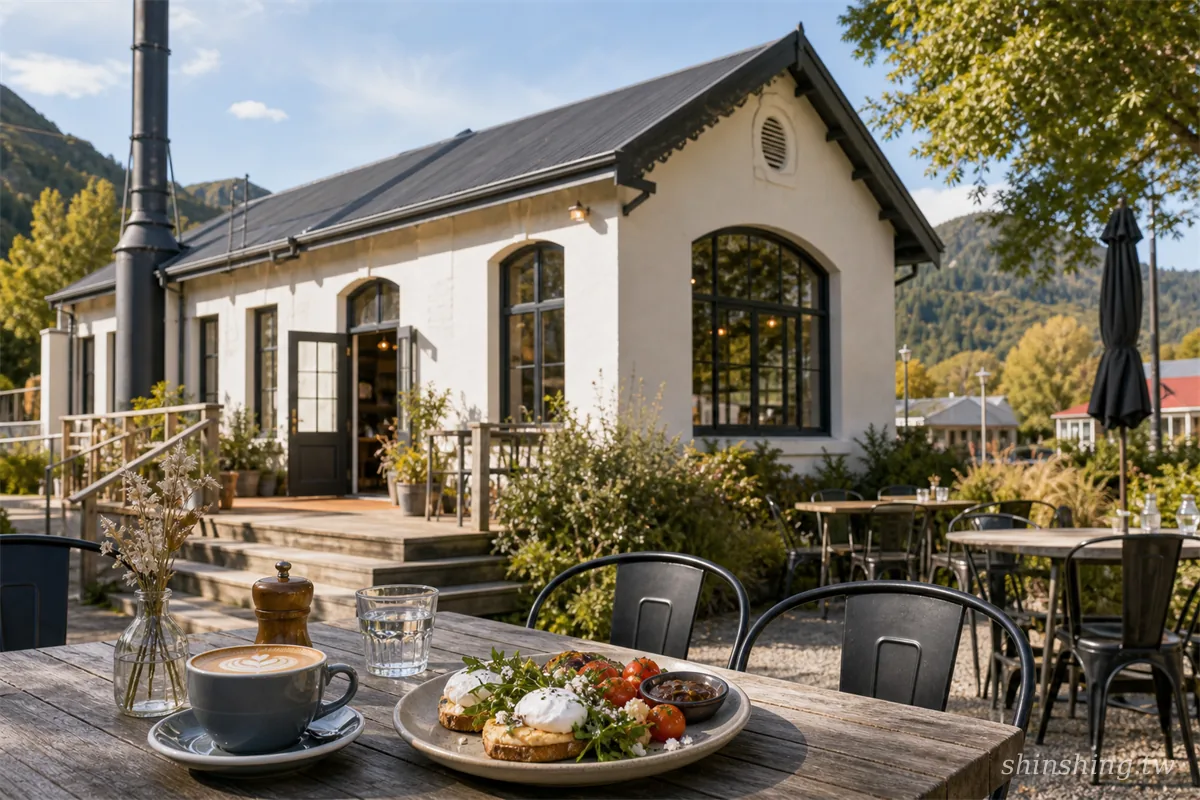 Powerhouse Café 老發電廠改建外觀
