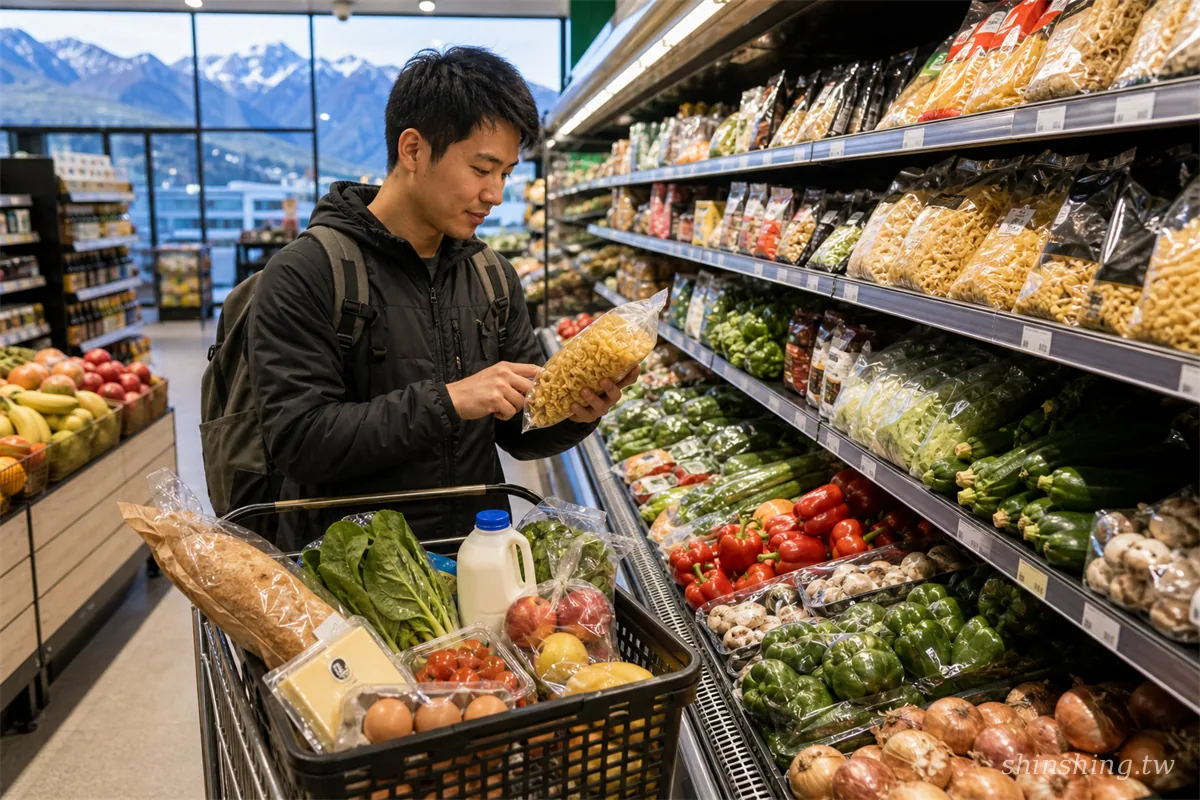 皇后鎮 Woolworths(原 Countdown)超市採購食材自炊