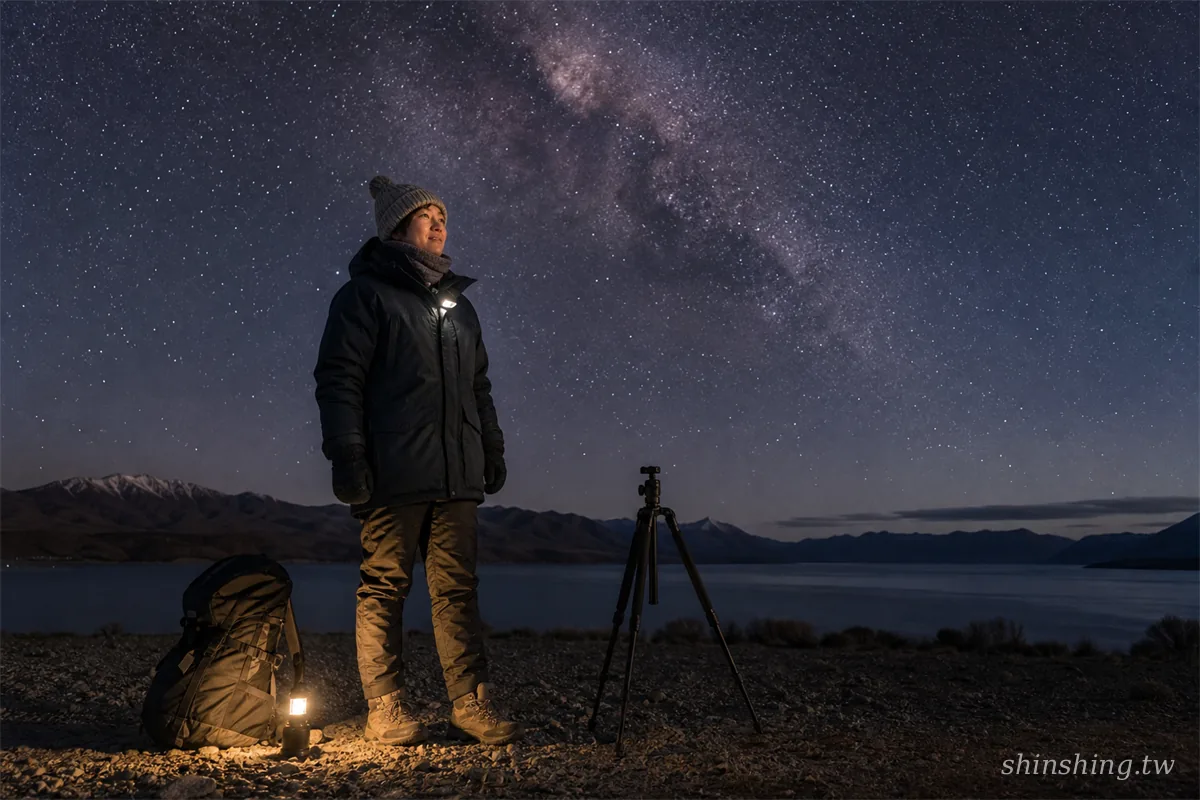 紐西蘭蒂卡波觀星保暖冬季穿搭