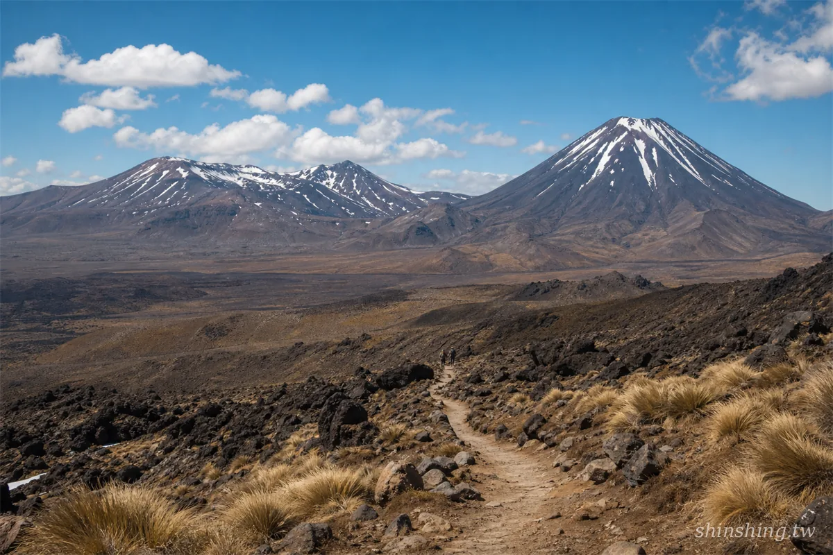 Tongariro 國家公園火山地貌