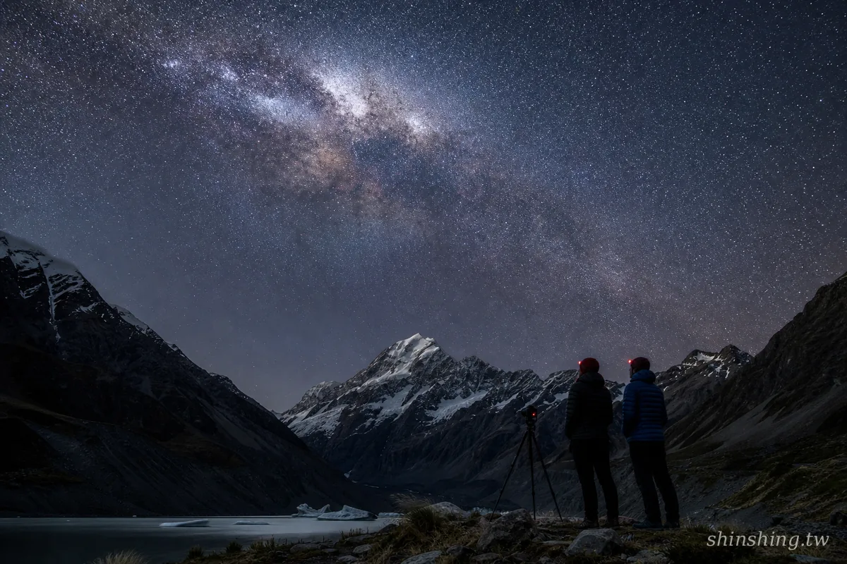 庫克山 Aoraki 暗空保護區銀河星空