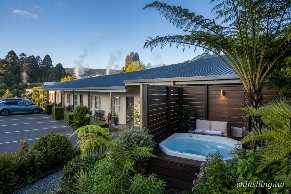 羅托魯瓦附 spa pool 汽旅住宿