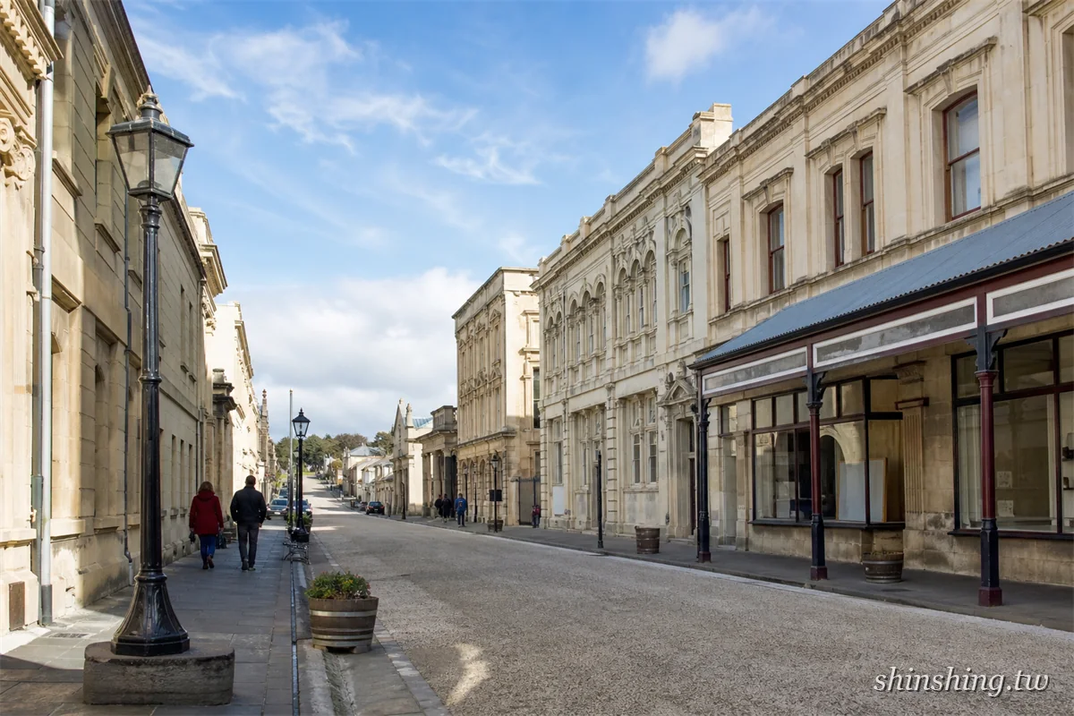 奧瑪魯 Harbour Street 維多利亞白石建築街景